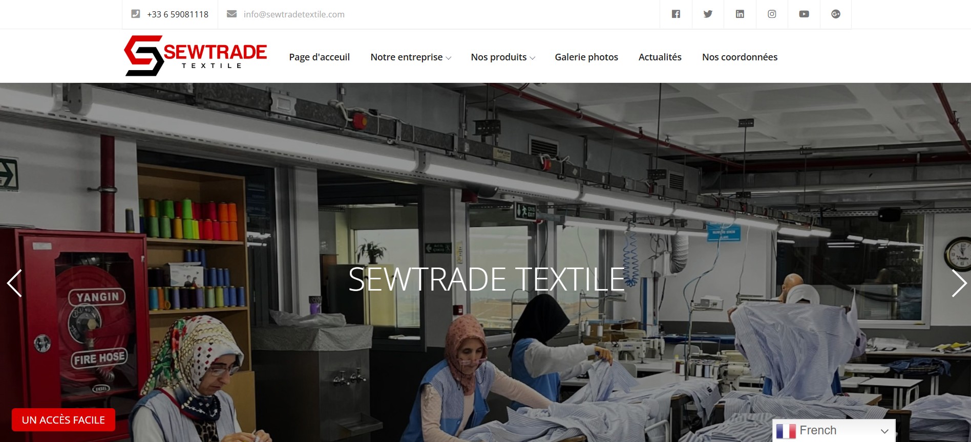 Sewtrade Textile Fransa