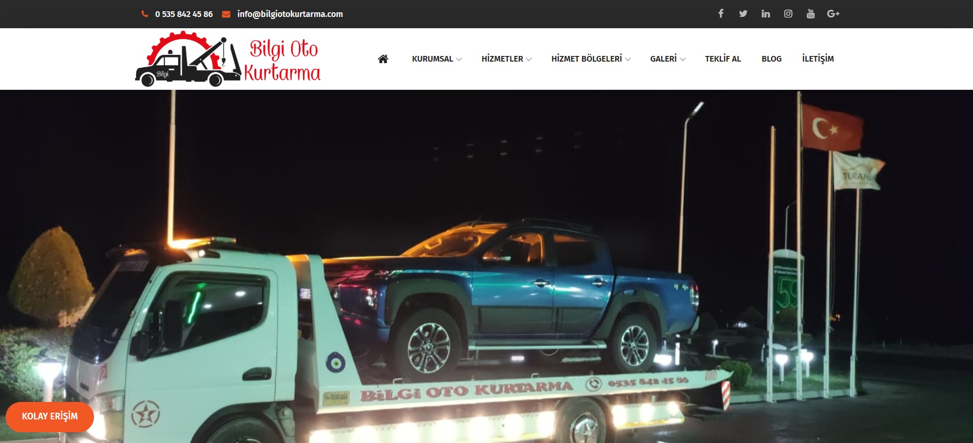 Denizli Bilgi Oto Kurtarma