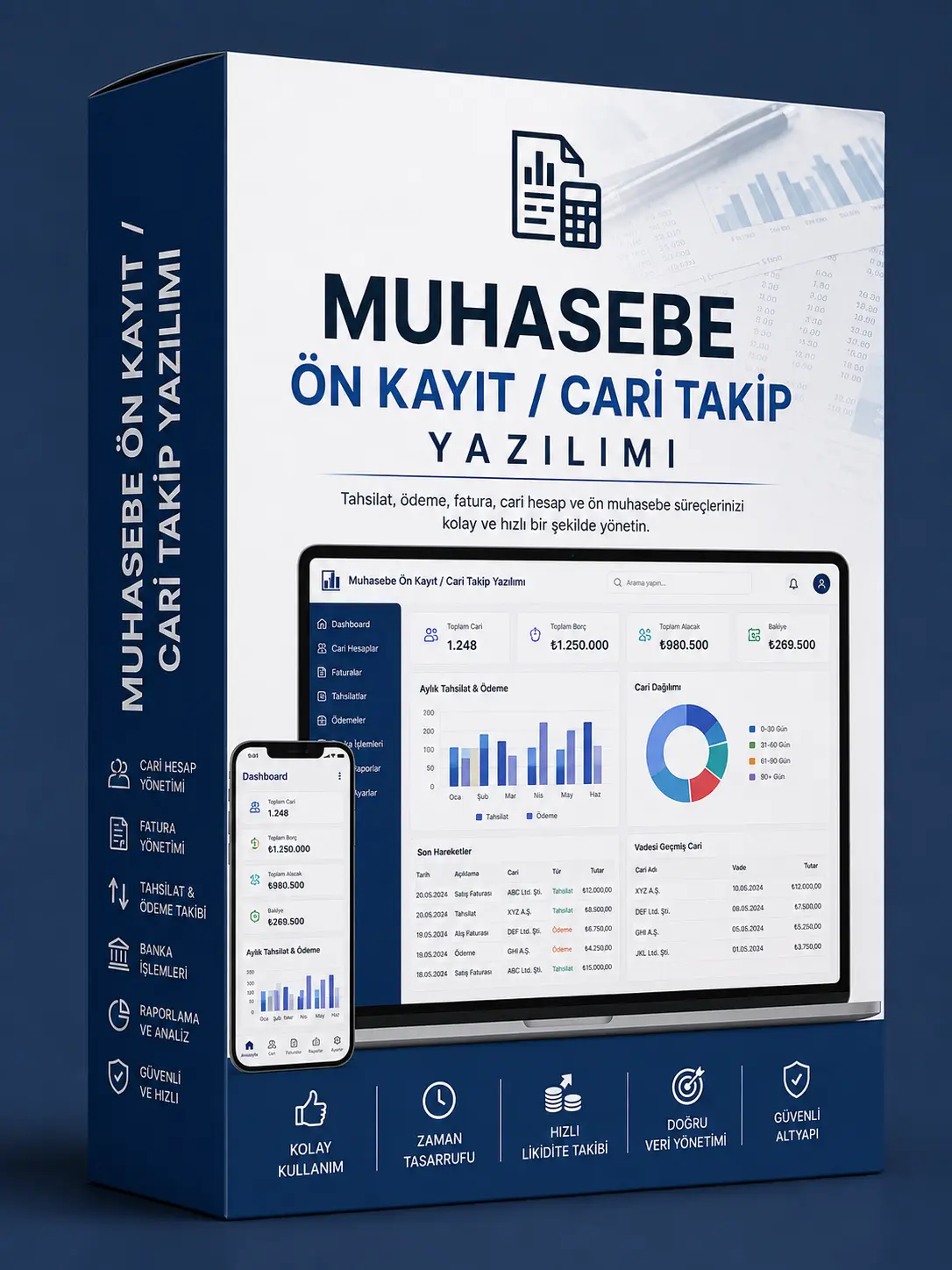 Muhasebe Ön Kayıt / Cari Takip Yazılımı