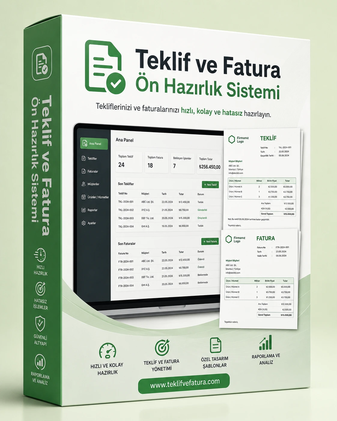 Teklif ve Fatura Ön Hazırlık Sistemi