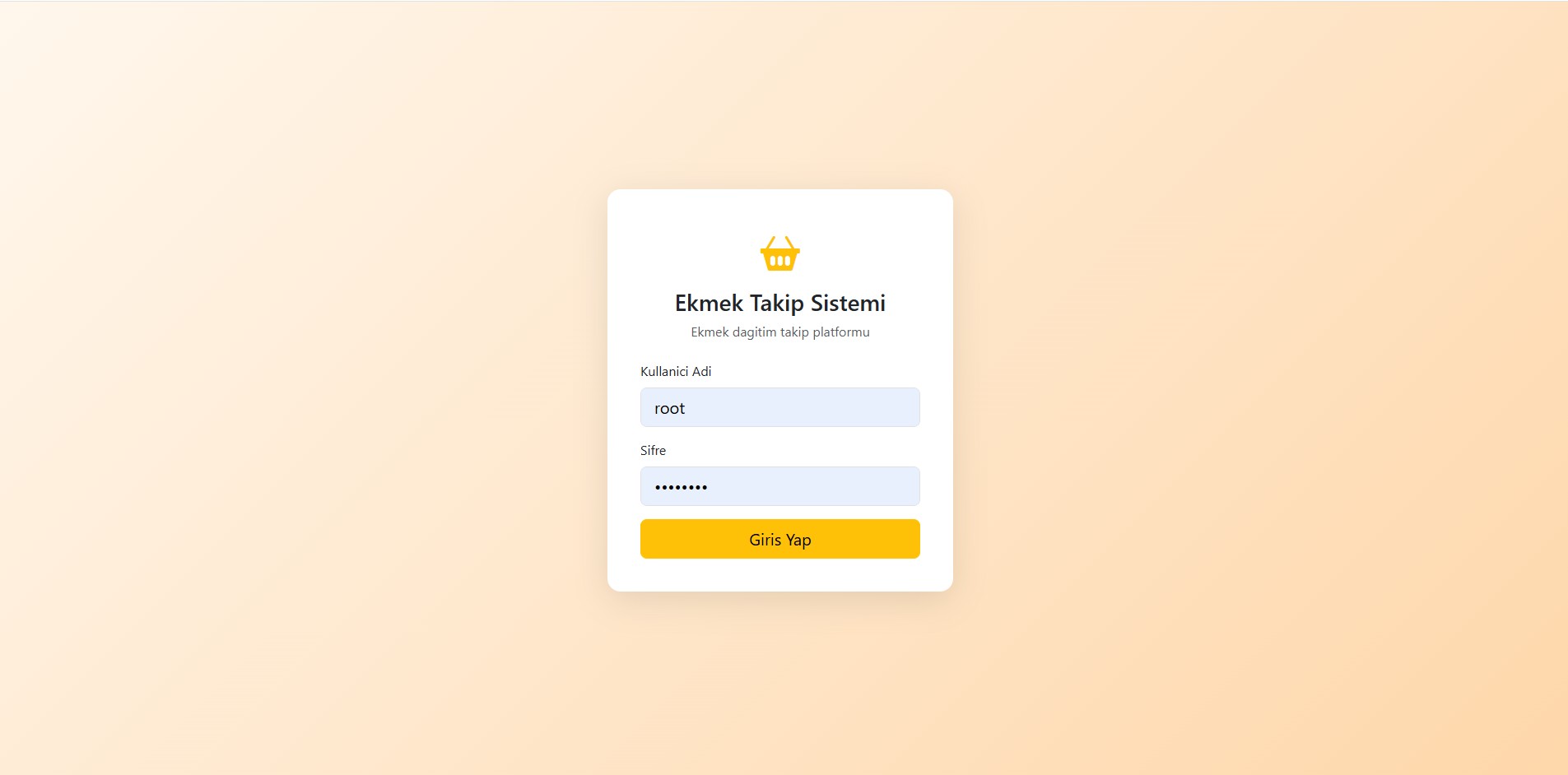 Fırıncılara Özel Teslim & Takip Sistemi